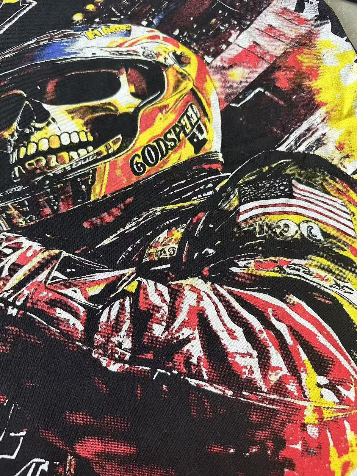Godspeed Racer Skull Graphic T-Shirt