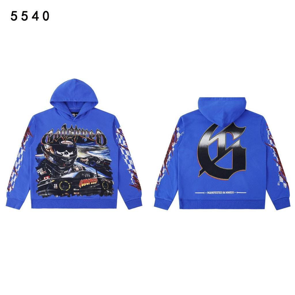 Godspeed Racing Graphic Washed Hoodie