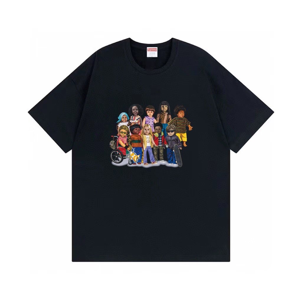Supreme Children Cartoon Graphic T-Shirt