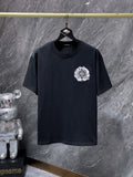 Chrome Hearts Cross Floral Back Graphic T-Shirt