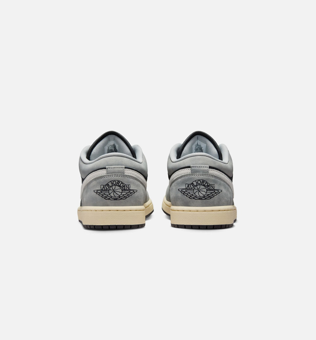 Air Jordan 1 Low SE Men's Lifestyle Shoes - Light Smoke Grey / White / Off Noir