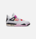 Air Jordan 4 Retro 'Comic' Men's Lifestyle Shoes | Off White / Fire Pink / Anthracite