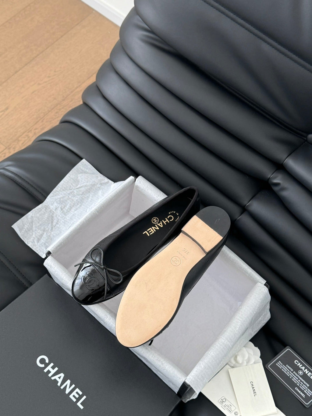 Chanel New Color Ballet Flats