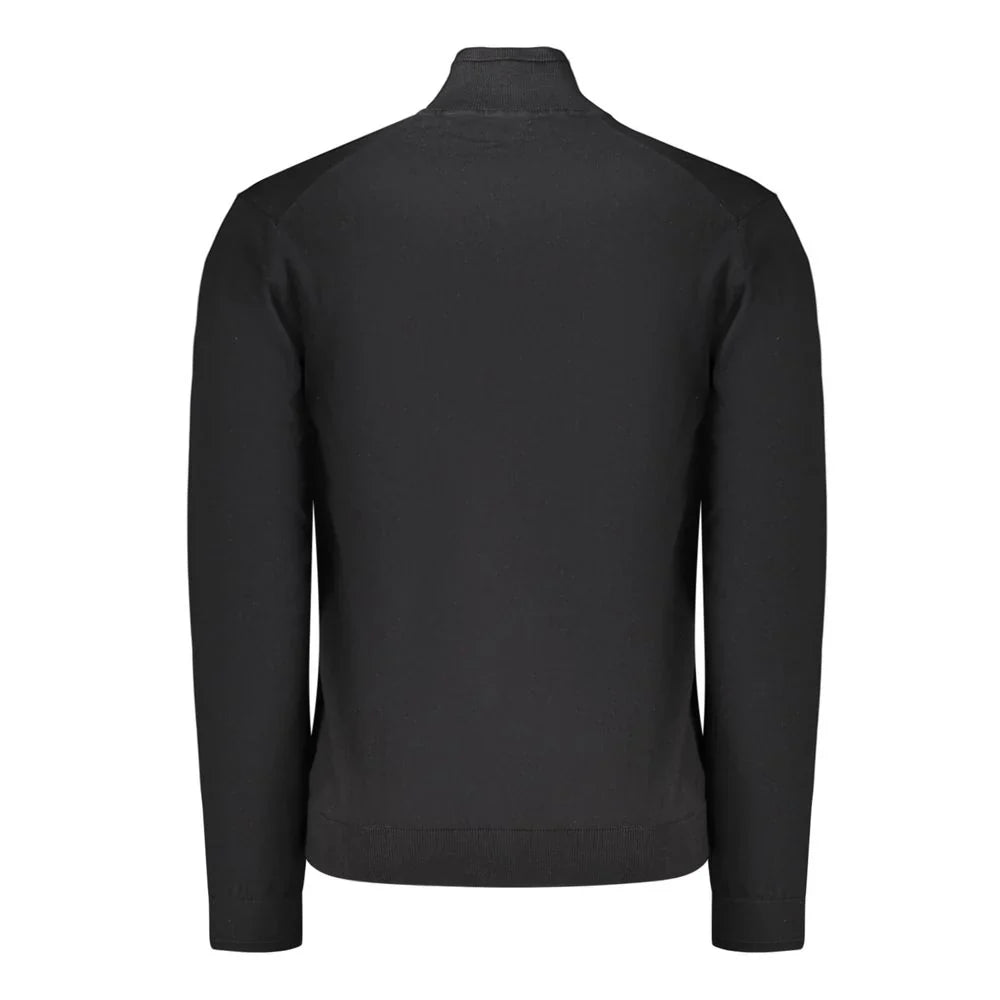 Napapijri Cotton Cardigan — Black
