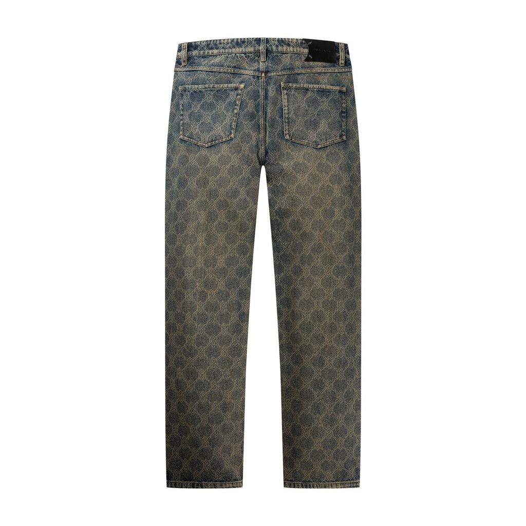 Daily Paper Shield Laser Washed Denim Pant