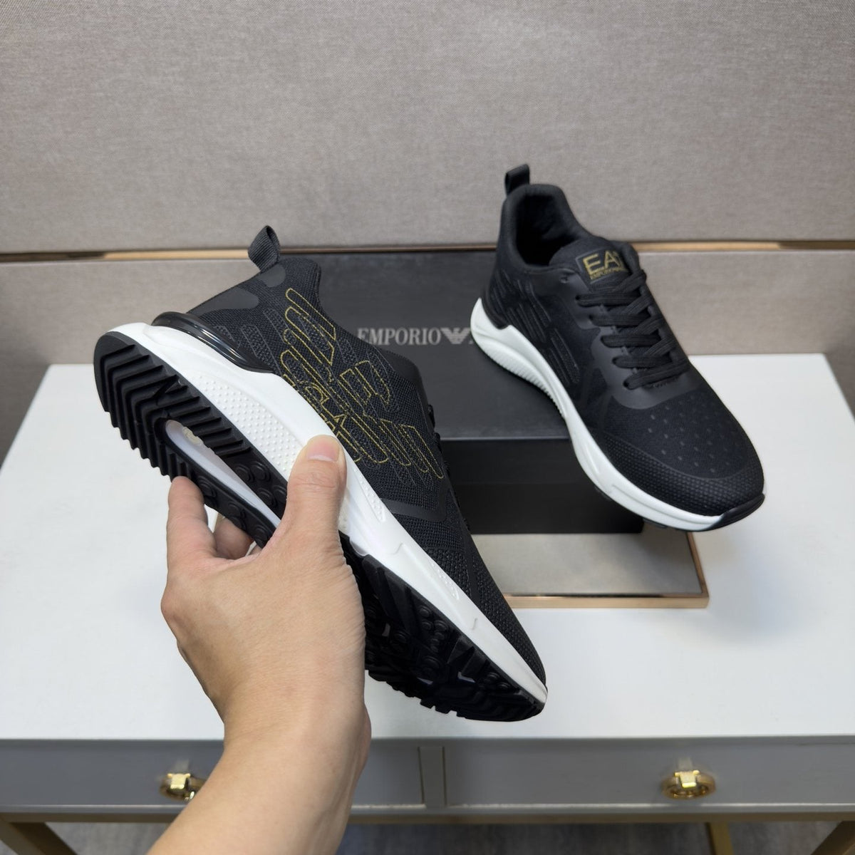 Emporio Armani Men's Low-Top Sneakers